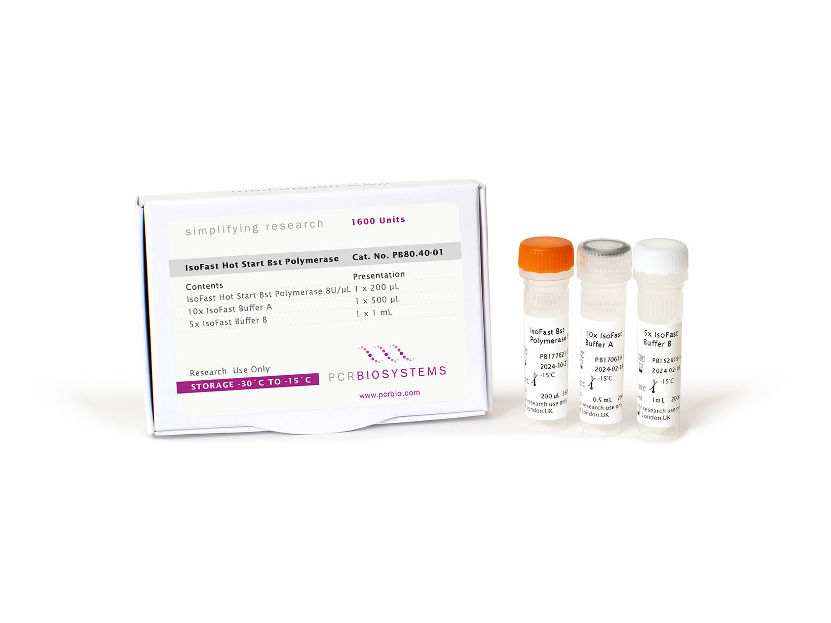 IsoFast® Hot Start Bst Polymerase & Mixes